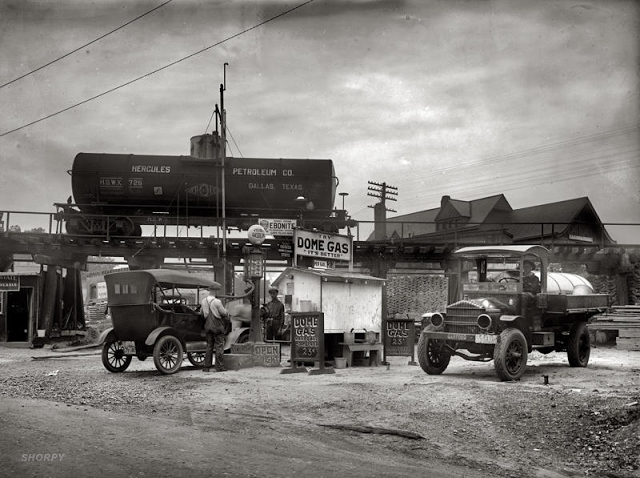 Dome Gas station, archival photograph